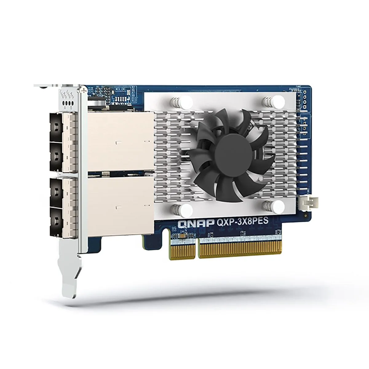 Qnap Qnap QXP-3X8PES PCIe Gen3 x8 Expansion Card for NAS — product photo