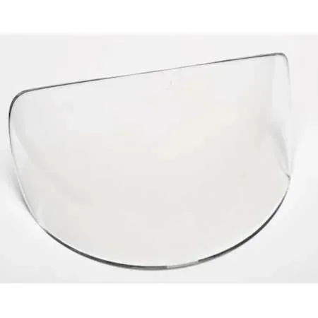 Clear flat lens for MSA Ultravue full-face respirator