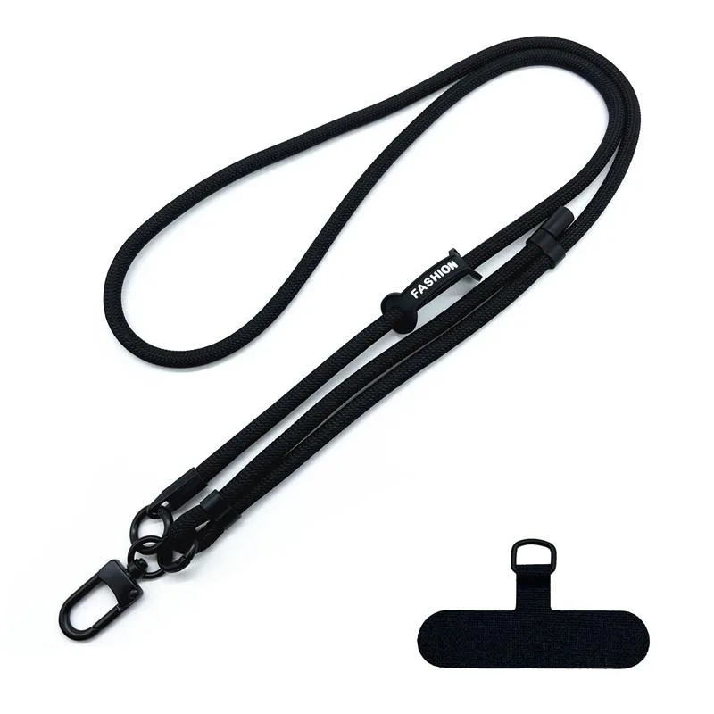 BambuMate BambuMate Adjustable Phone Strap Mount Case Lanyard Black — product photo