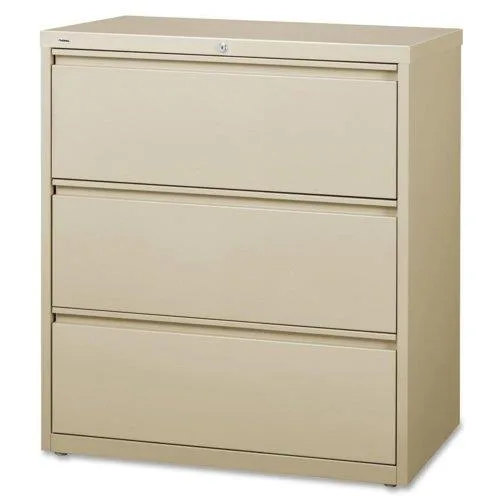 Lorell Lorell 88027 36" 3-drawer lateral file office furniture — product photo
