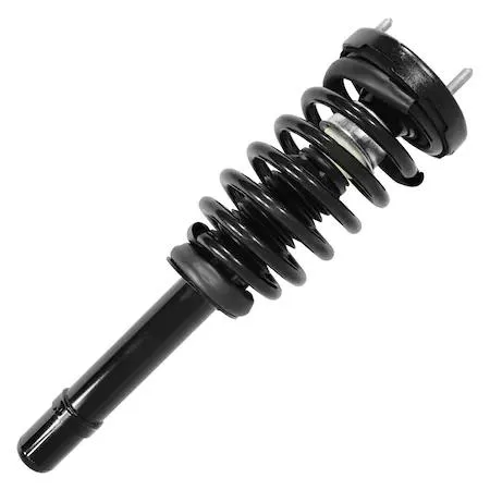 Unity 11560 front complete strut assembly, silver metal coil spring and housing, new condition