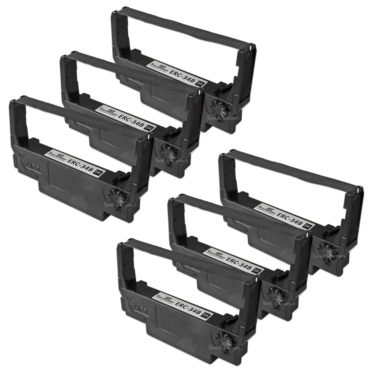 Speedy Inks Speedy Inks ERC-34B Black Ribbon Cartridge 6-Pack — product photo