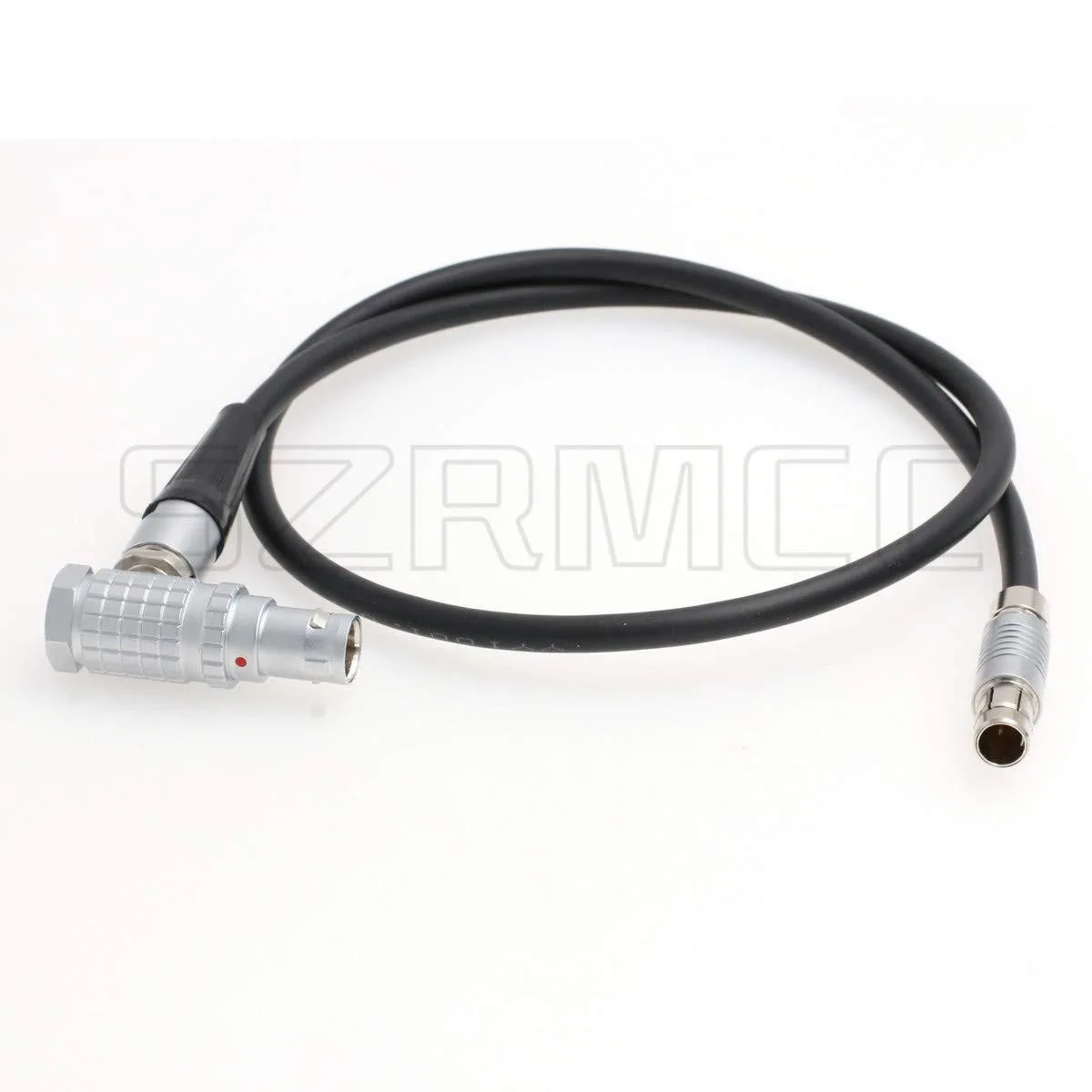 Bolton Technical Bolton Technical Preston MDR-3 MDR-4 Fischer 3 Pin to 10 Pin Right Angle Cable 24In 60cm 2 in 1 accessory — product photo