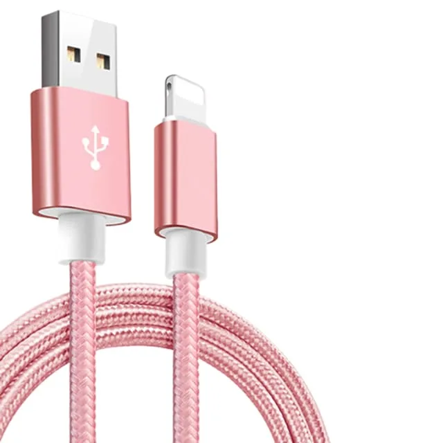 Gemdeck Gemdeck 10 ft Lightning charger cable Pink — product photo
