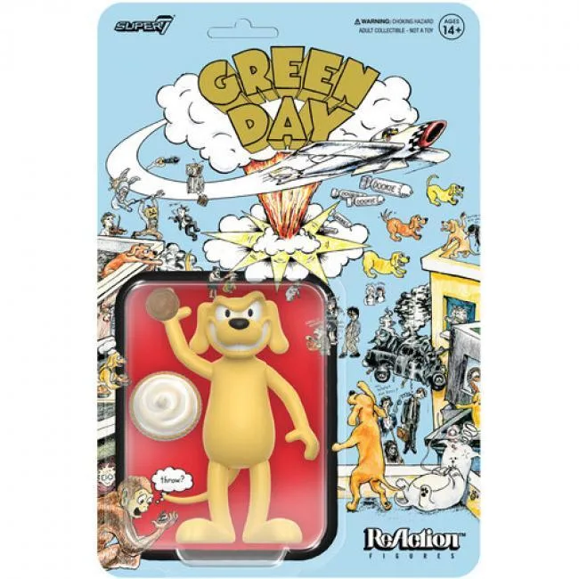 Super7 Super7 RE-GDAY-10115 Green Day Dookie Dog action figure — product photo