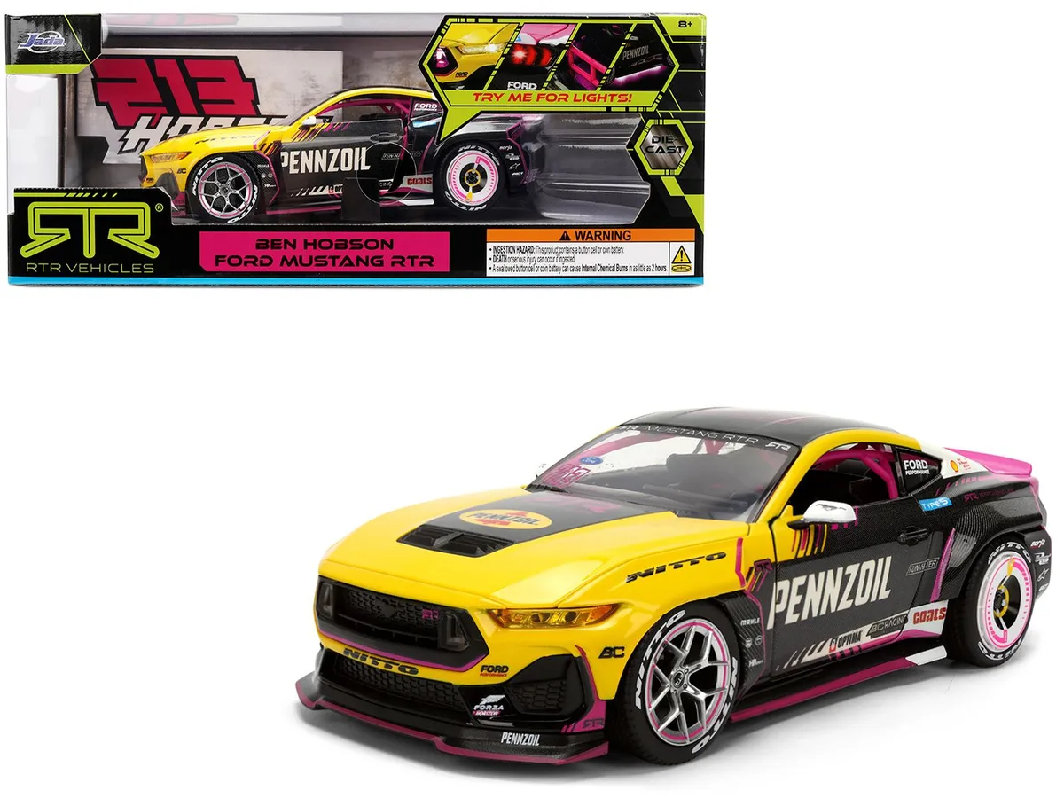 Jada Jada 37245 1:24 2025 Ford Mustang RTR 213 hobby collectible — product photo