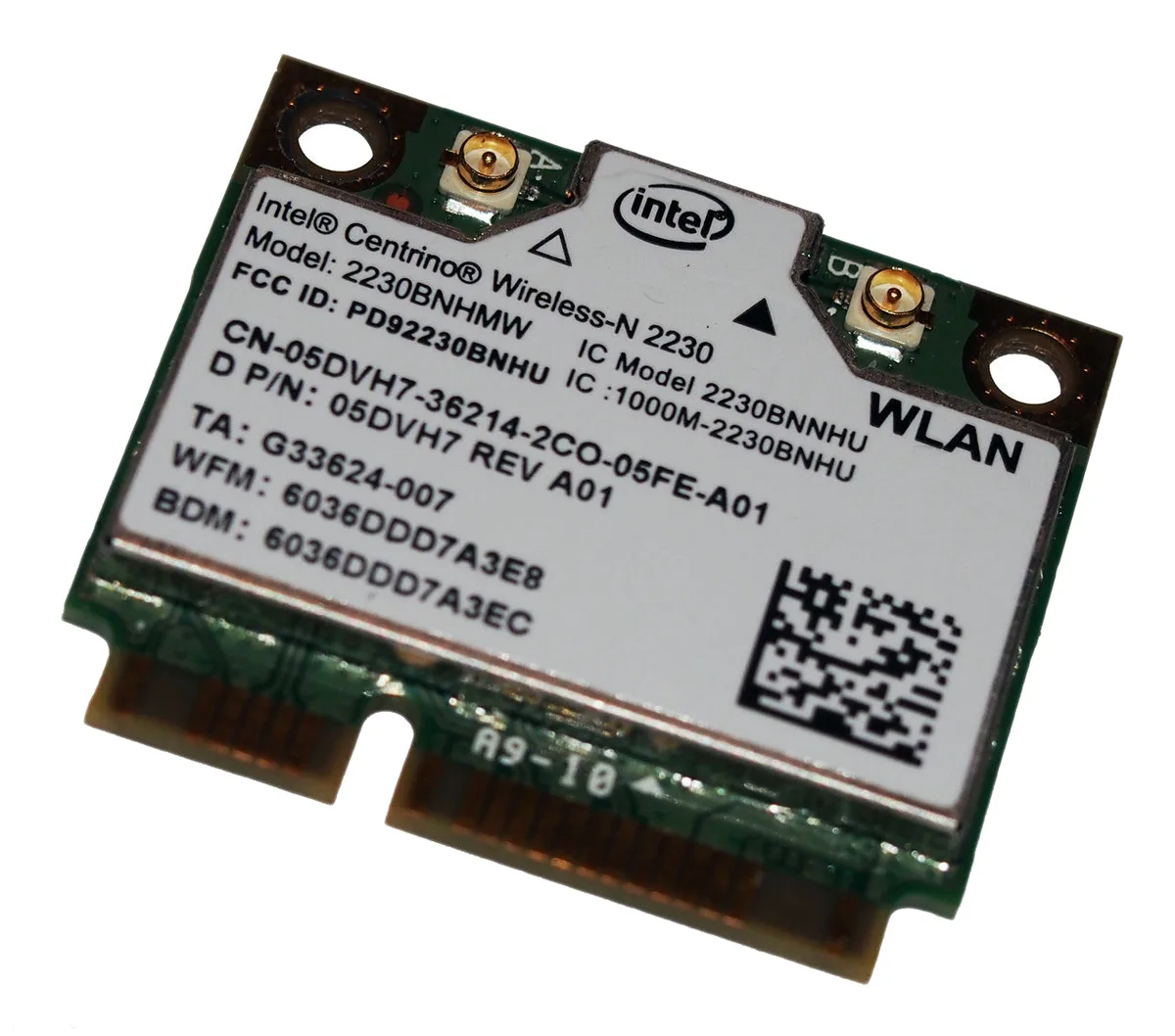 DELL DELL Intel Centrino Wireless-N 2230 Wi-Fi adapter 5DVH7 — product photo