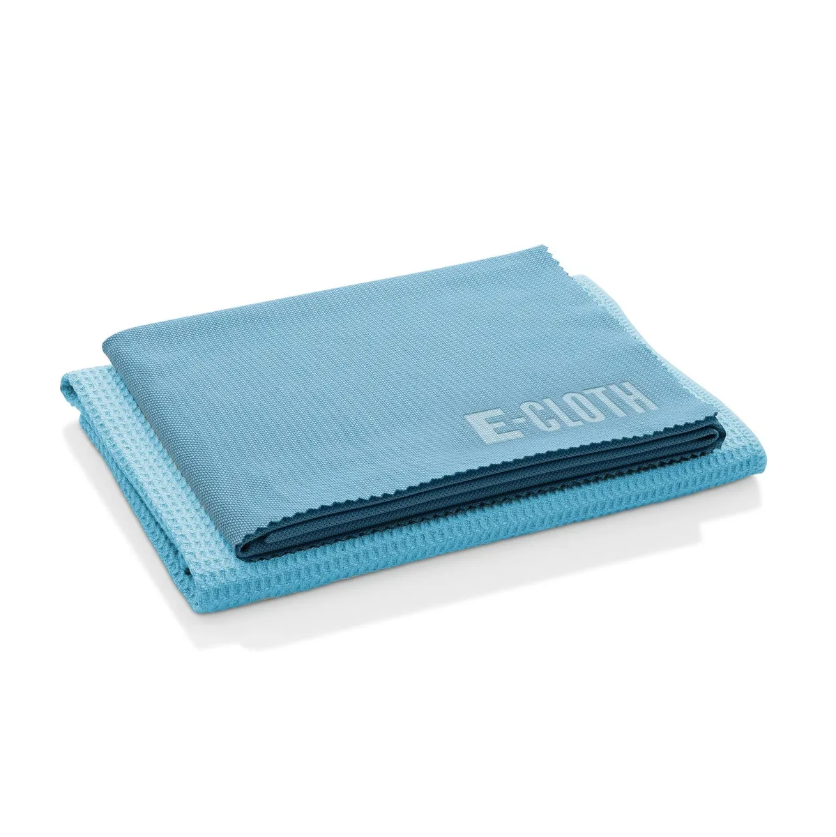 Two microfiber cloths in Alaskan Blue 16 by 20 inches