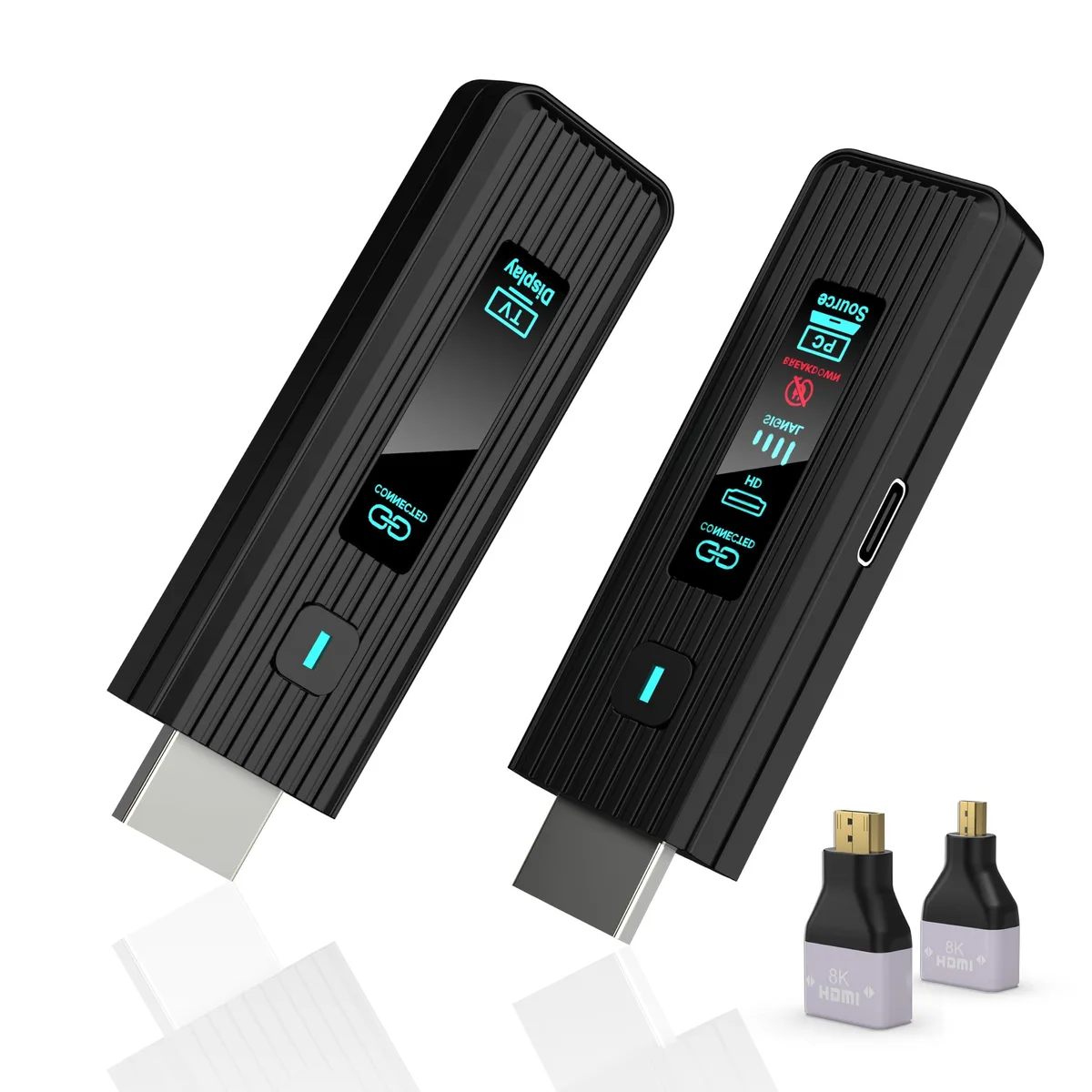 HSJINHONG Wireless HDMI Transmitter Receiver 360FT 1080P 60Hz — product photo