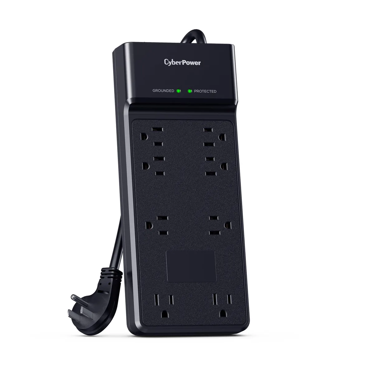 CyberPower CyberPower CSB806R1 surge protector 8-outlet 4800 joules 6ft cord — product photo