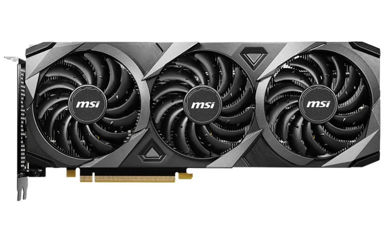 MSI MSI RTX 3060 Ti VENTUS 3X 8G OC LHR graphics card — product photo