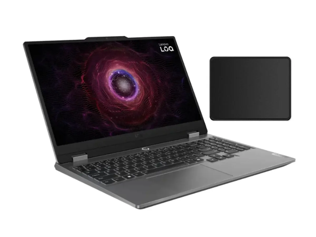 Lenovo Lenovo LOQ 15.6" 144Hz Ryzen 5 7235HS RTX 4050 12GB 512GB Grey laptop — product photo