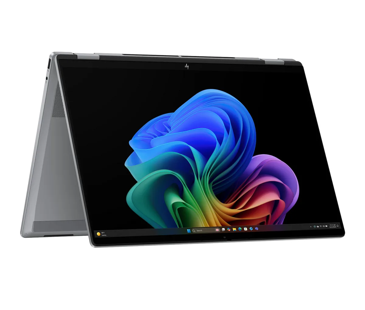 HP HP OmniBook X Flip B73U4UAR#ABA laptop AMD Ryzen 5 220 8GB 512GB 16.0" Touchscreen Meteor Silver refurbished — product photo