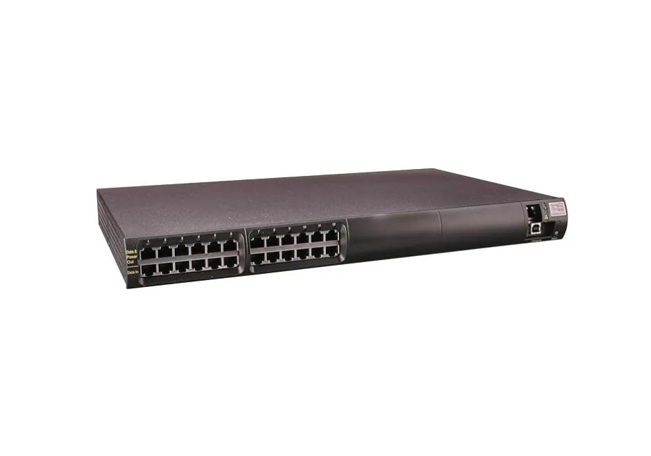 Microsemi Microsemi PD-9012G/ACDC/M 12-Port PoE Injector Hub 2 in 1 accessory — product photo