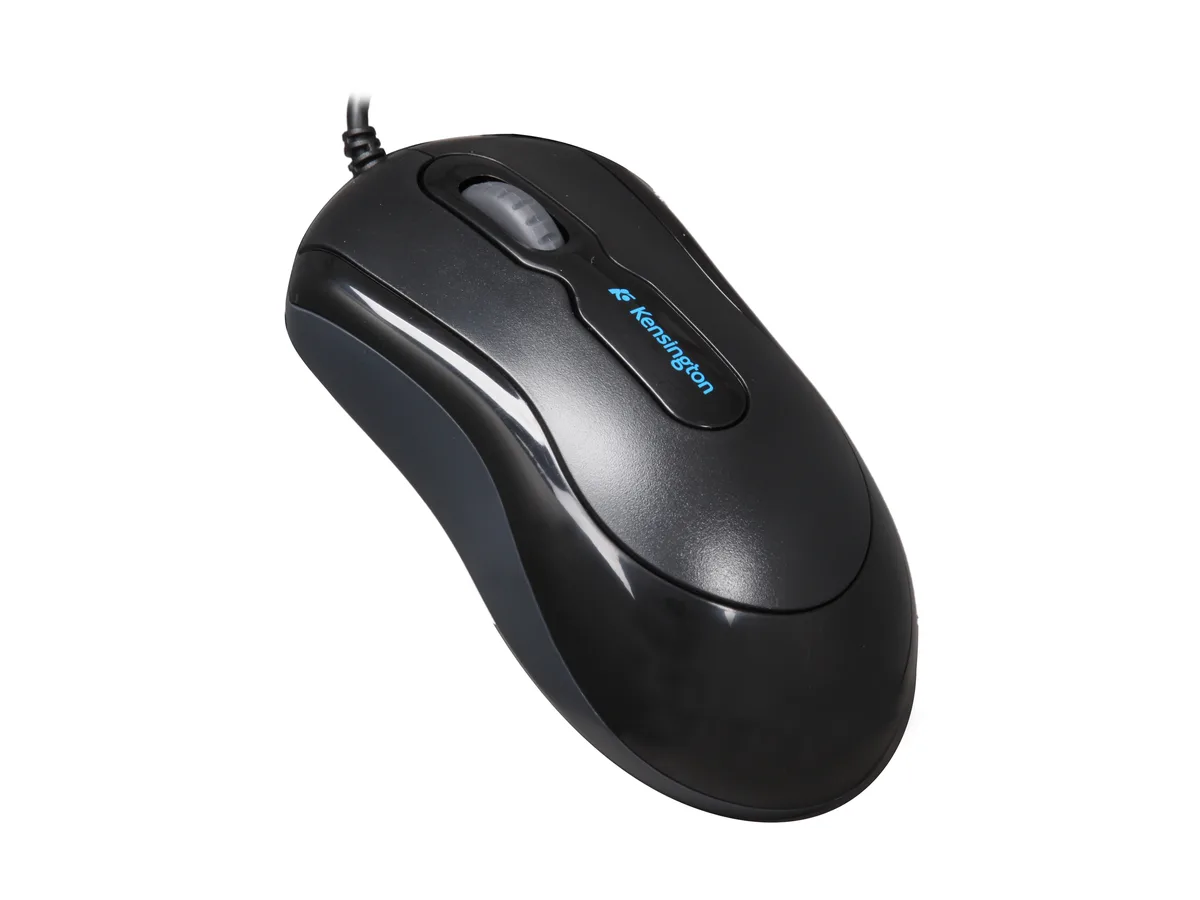 Kensington Kensington 72356 Wired Optical Mouse USB 3 Button Black — product photo