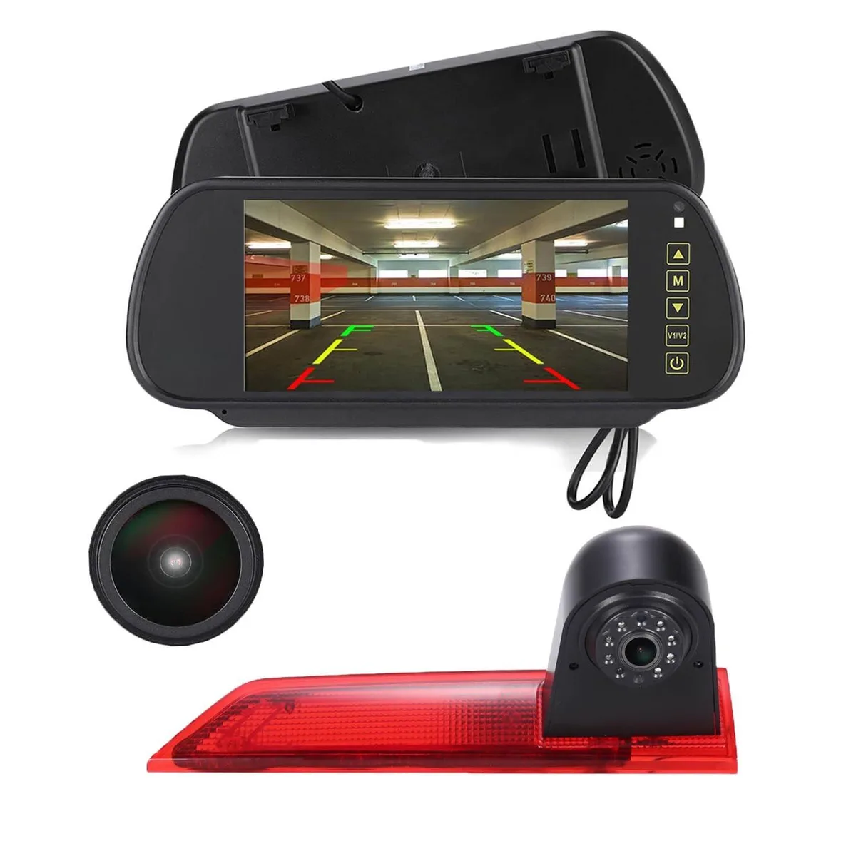 Bolton Technical Bolton Technical 18mm HD Brake Light Camera 1280x720 170° Ford Transit Custom 2012-2016 2 in 1 accessory — product photo