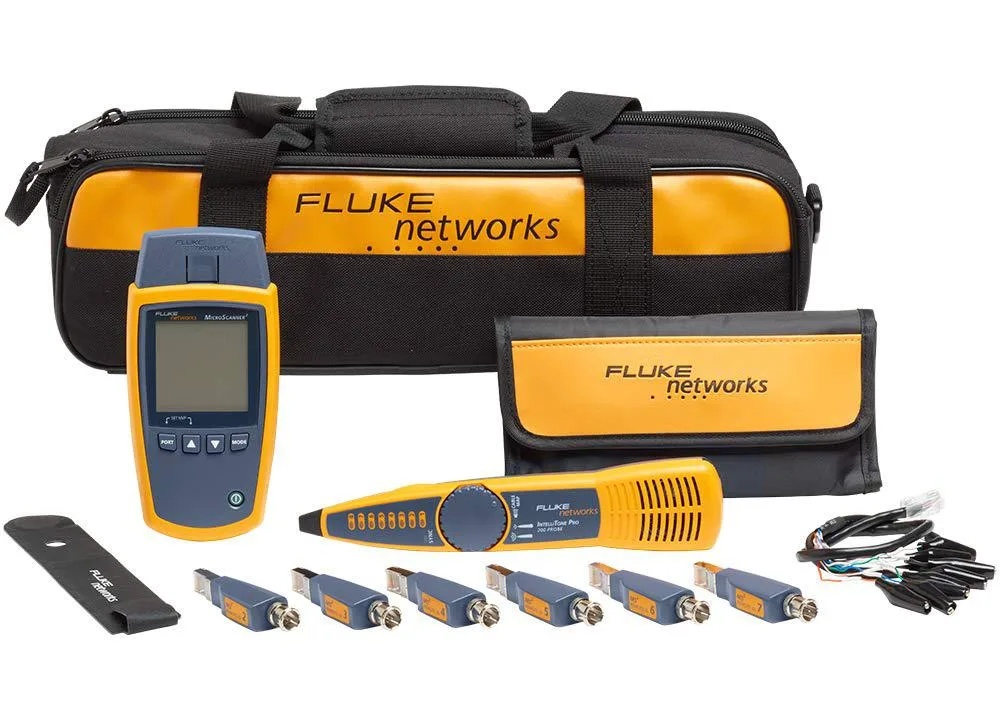 Fluke Fluke Networks MS2-KIT MicroScanner2 Copper Cable Verifier Kit — product photo