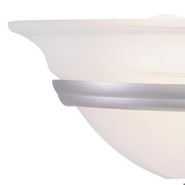 Vaxcel Vaxcel Da Vinci 1-Light Brushed Nickel Pendant 12 in W — product photo