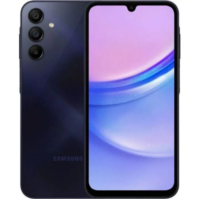 SAMSUNG SAMSUNG Galaxy A15 5G 128GB 4GB Blue Black AT&amp;T Locked — product photo