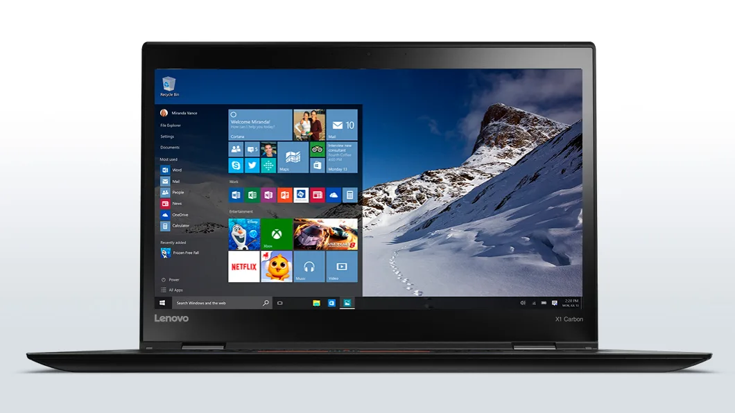 Lenovo Lenovo ThinkPad X1 Yoga 14" i7-6600U 16GB 1TB NVMe Touchscreen — product photo