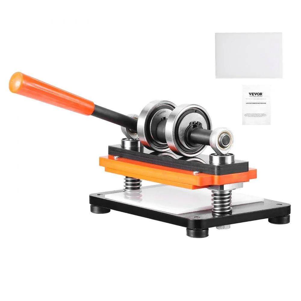 VEVOR VEVOR Leather Cutting Machine 7.1 x 3.9 in 0.47 in Stroke Dual Guide Shafts — product photo