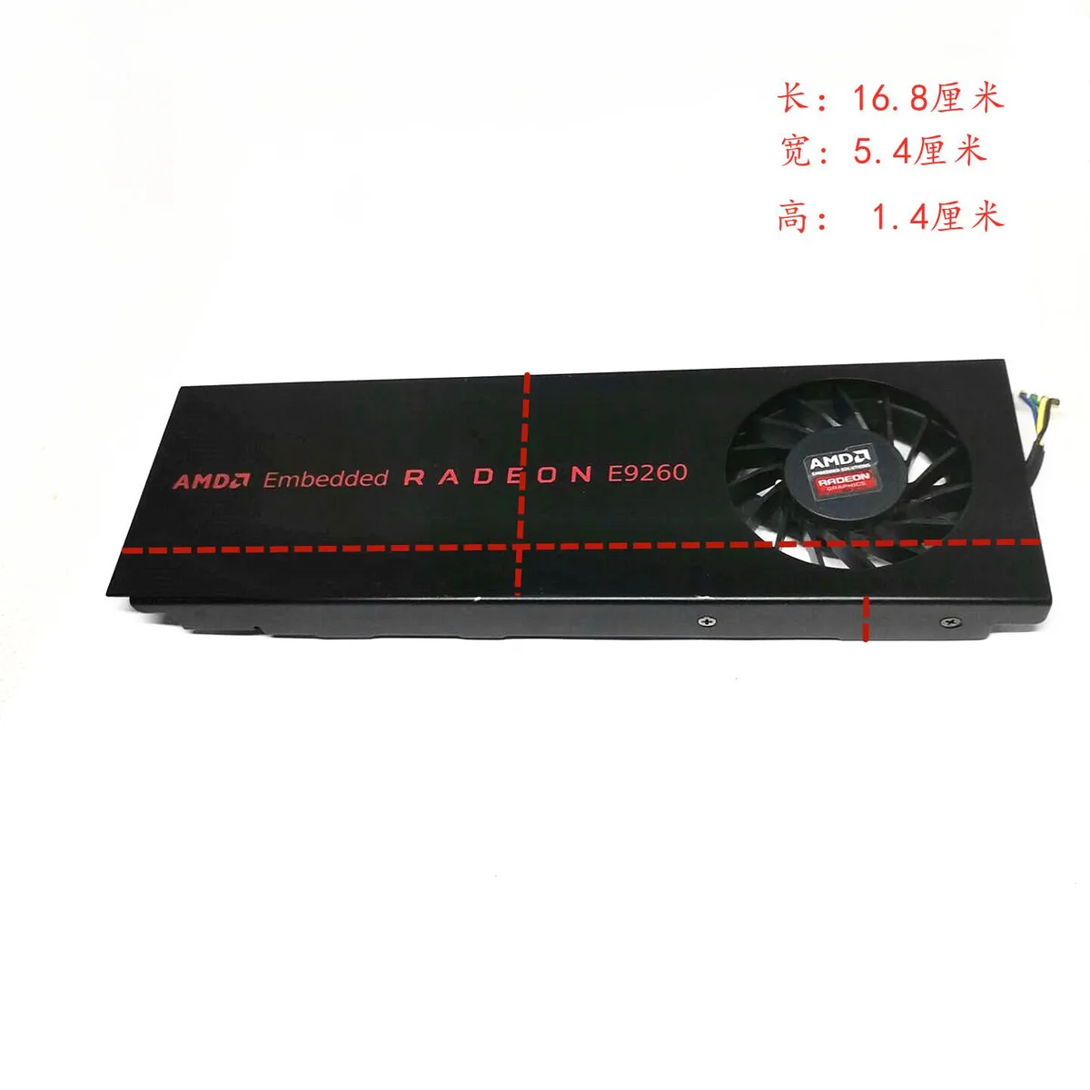 SXDOOL SXDOOL VGA Cooling Fan FirstD FD6010U12D for AMD Radeon Pro WX 4100 3100 2100 E9260 — product photo