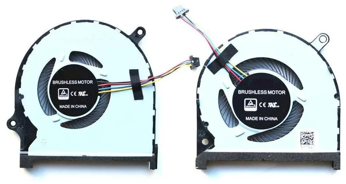 Vszerda Vszerda CPU GPU Cooling Fan Pair Dell Inspiron 15 7590 7591 — product photo