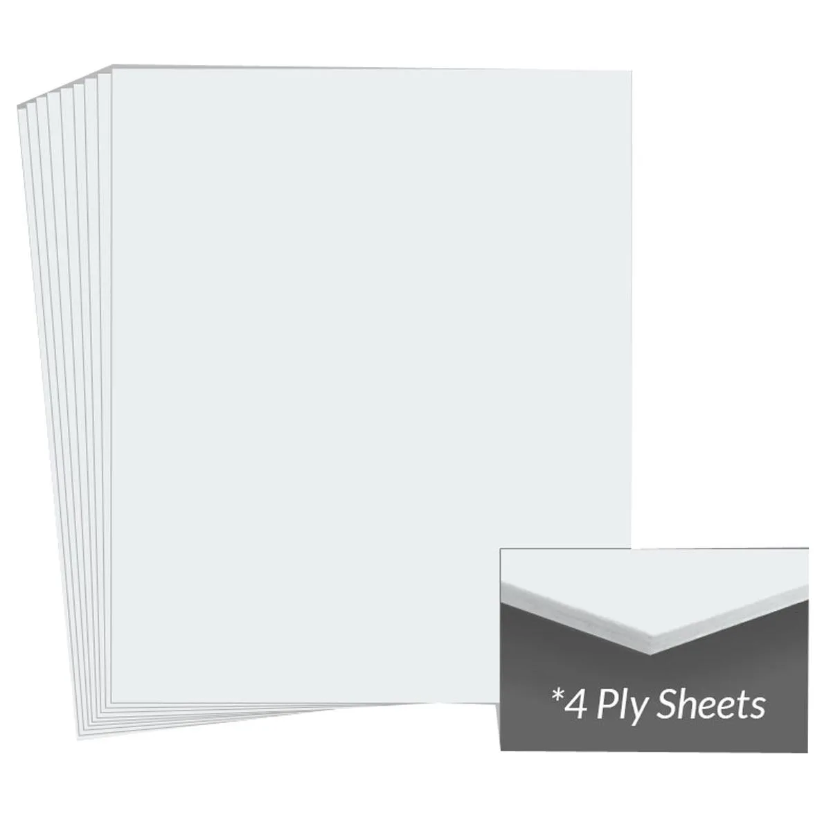 Archival Methods Archival Methods Museum Board 32x40 Polar White 4 Ply PKG15 framing supply — product photo