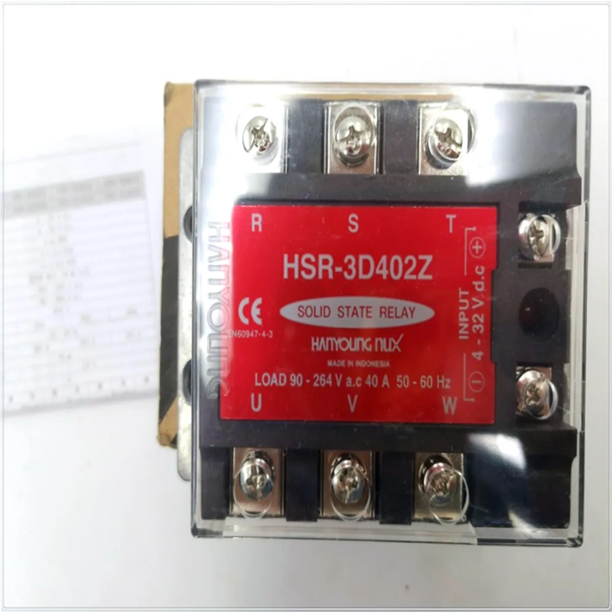 Hanyoung Nux Hanyoung Nux HSR-3D404Z Solid State Relay electrician tool — product photo