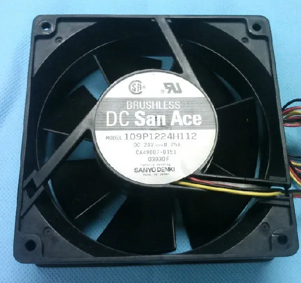 OEM Industries OEM Industries 109P1224H112 120mm 24V 0.25A 3-Wire CPU Cooler — product photo