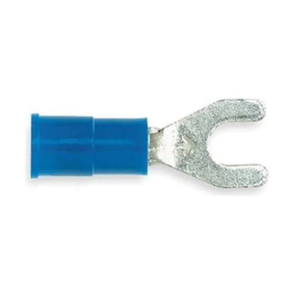 3M 3M MVU14-8FBX Fork Terminal #8 Stud 14-16 AWG 600 V Vinyl 100 Pack — product photo