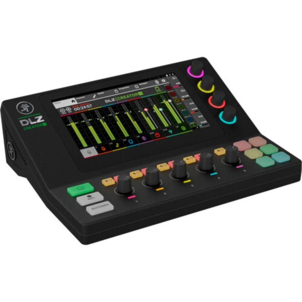 Mackie Mackie DLZ Creator XS Adaptive Digital Streaming Mixer audio mixer — product photo