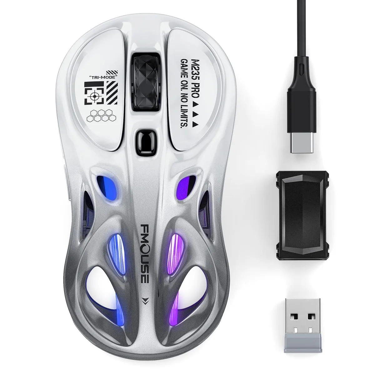  ASUS Tri-Mode Wireless Mouse M235 PRO 65g 4800 DPI 16 Buttons Black — product photo