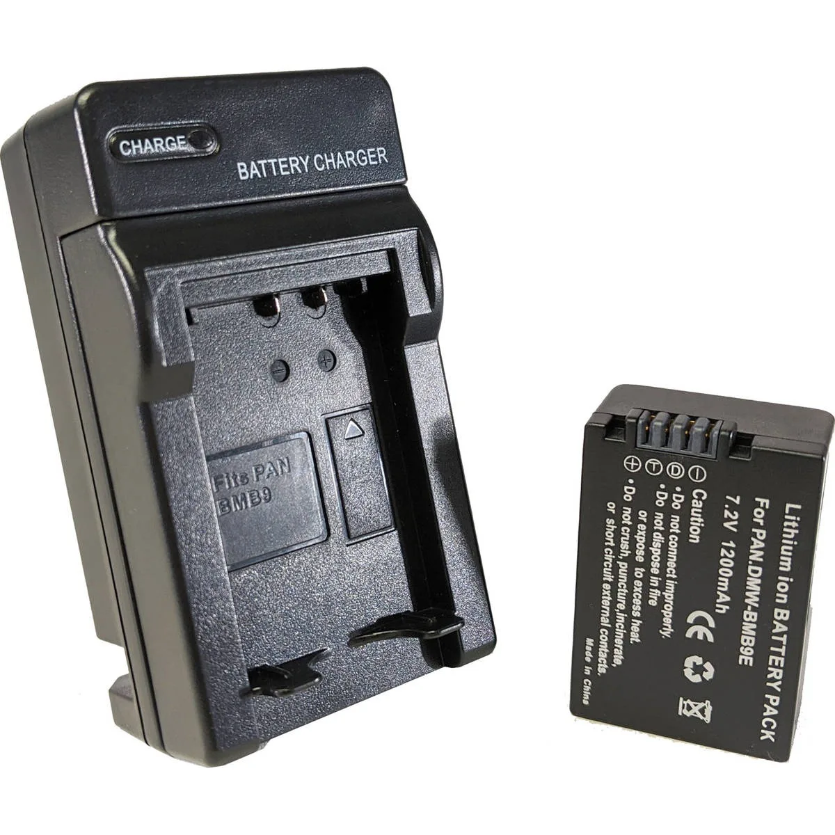 Bescor Bescor DMWBMB9 Battery and Charger Kit for Panasonic and Leica — product photo