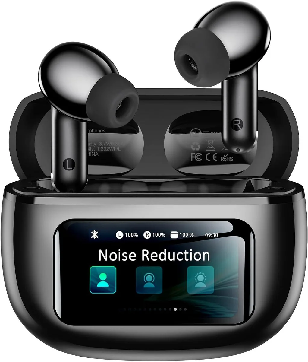 YINGHUA YINGHUA Wireless Earbuds ANC 45dB 40H 13mm 6.0 Bluetooth — product photo