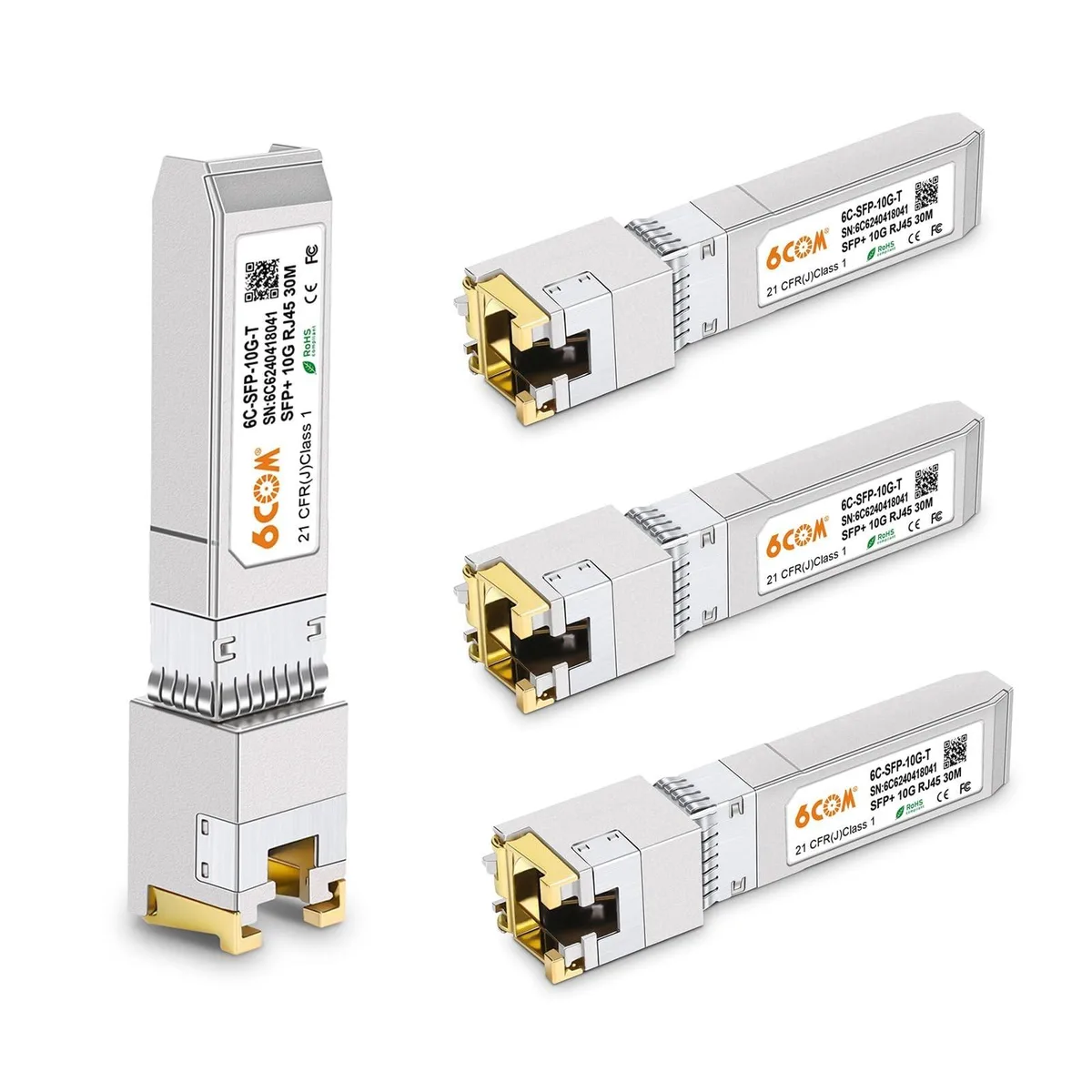 ARCTIC ARCTIC 2 in 1 accessory 4 pack 10GBase-T SFP+ transceiver — product photo