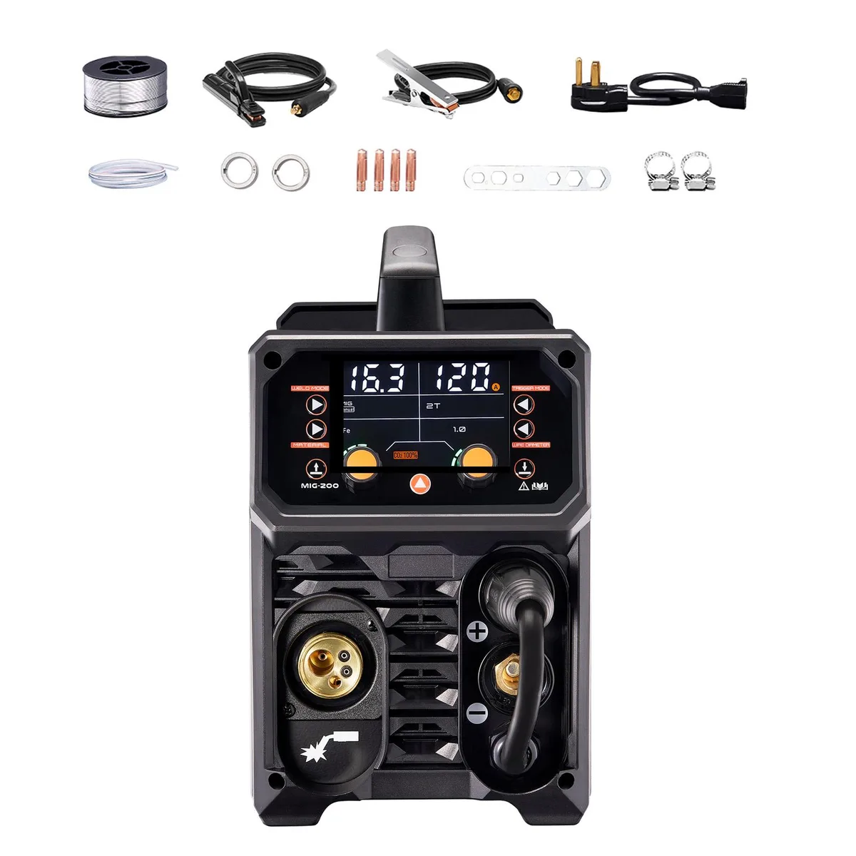 VEVOR VEVOR MIG-200AU 200A 5-in-1 MIG Welder 110V/220V — product photo