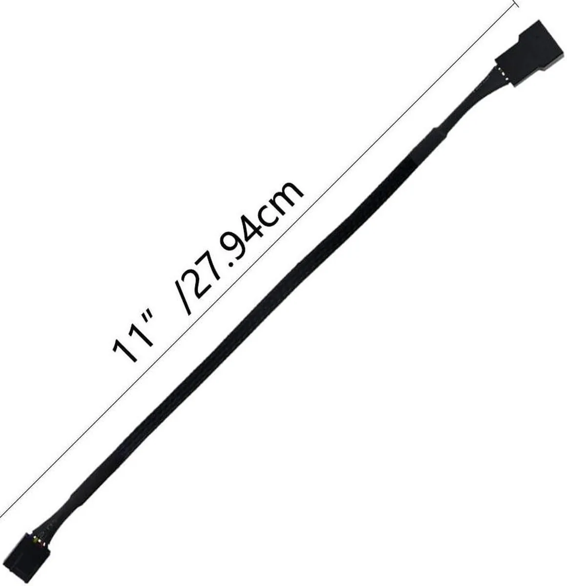 Vszerda Vszerda 10 PCS 10.23" 4 Pin Fan Extension Power Cable — product photo