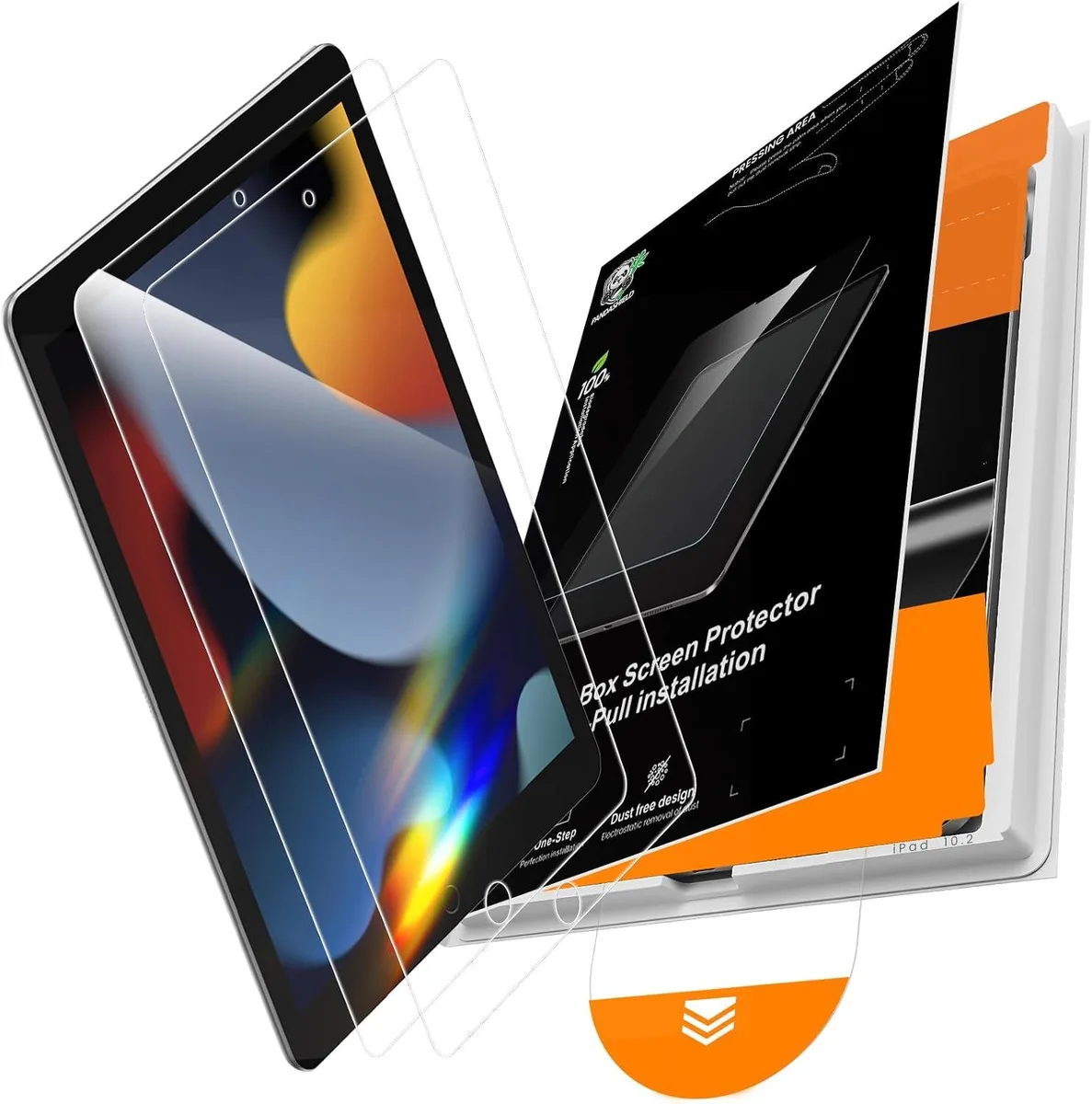 Leelbox Leelbox PandaShield 2 Pack 10.2-inch 9H+ Tempered Glass Screen Protector — product photo