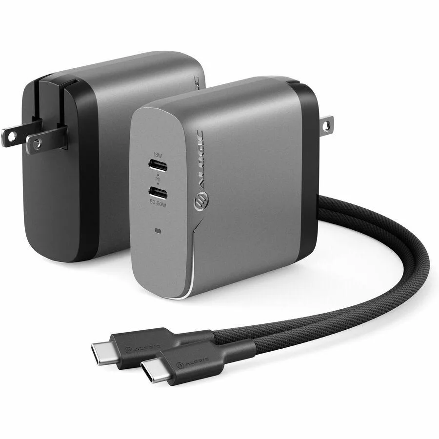 ALOGIC ALOGIC 2x68 Rapid Power 68W GaN Wall Charger — product photo