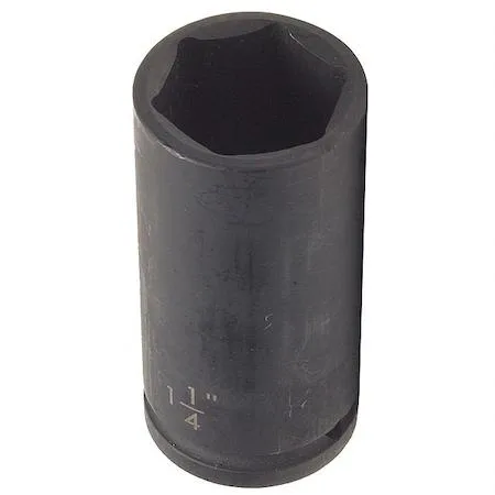 Westward Westward 4LXJ3 1/2 in Drive Impact Socket Deep Socket Black Oxide — product photo