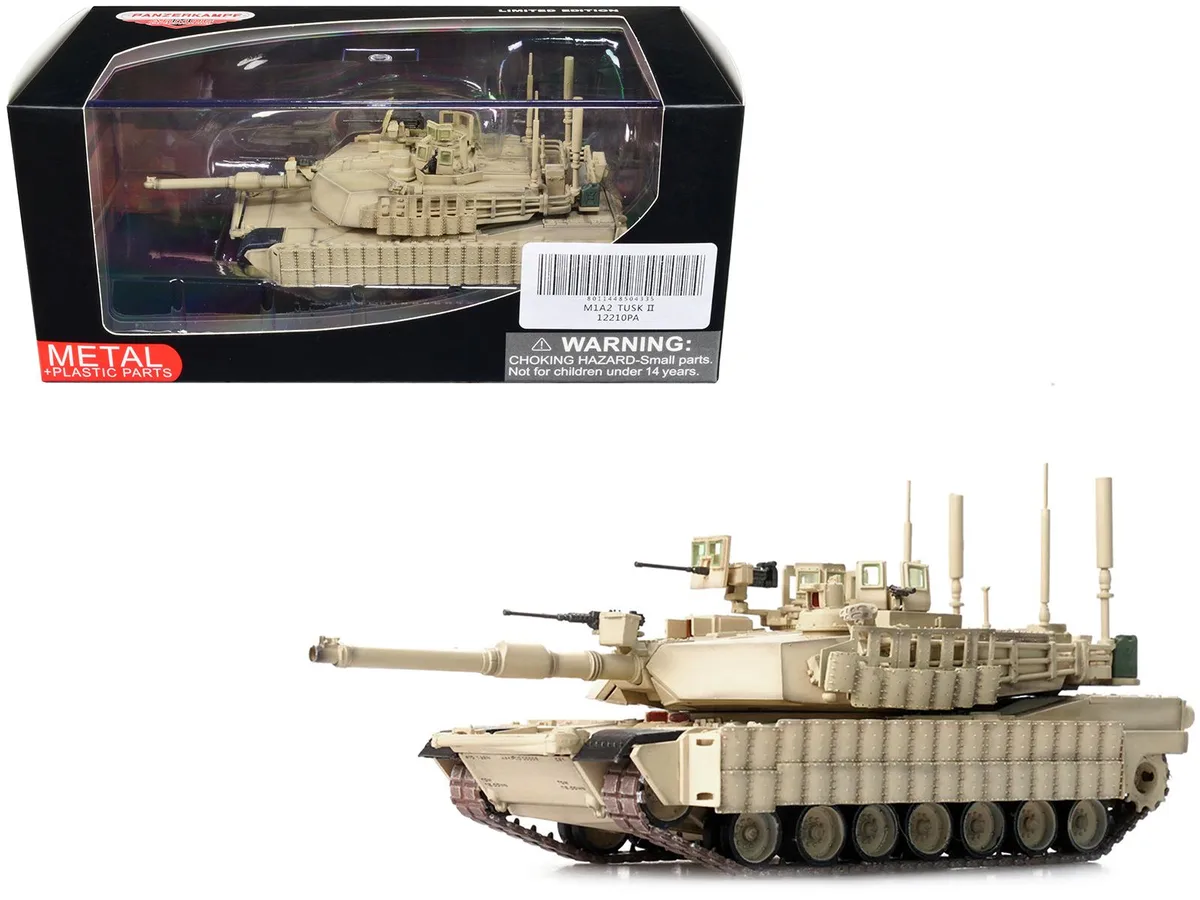 Panzerkampf Panzerkampf M1A2 Abrams TUSK II 1/72 Diecast "Armor Premium" 2008 — product photo