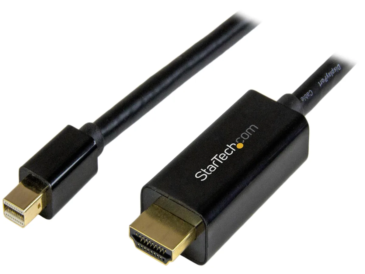 STARTECH STARTECH MDP2HDMM3MB 10 ft Mini DisplayPort to HDMI cable 4K 30Hz — product photo