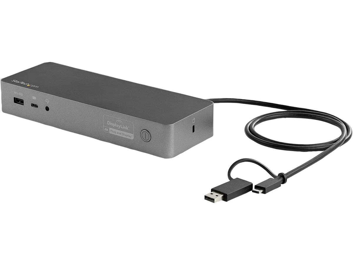 STARTECH STARTECH DK30C2DPEP Dual 4K Docking Station USB-C USB 3.0 100W PD — product photo