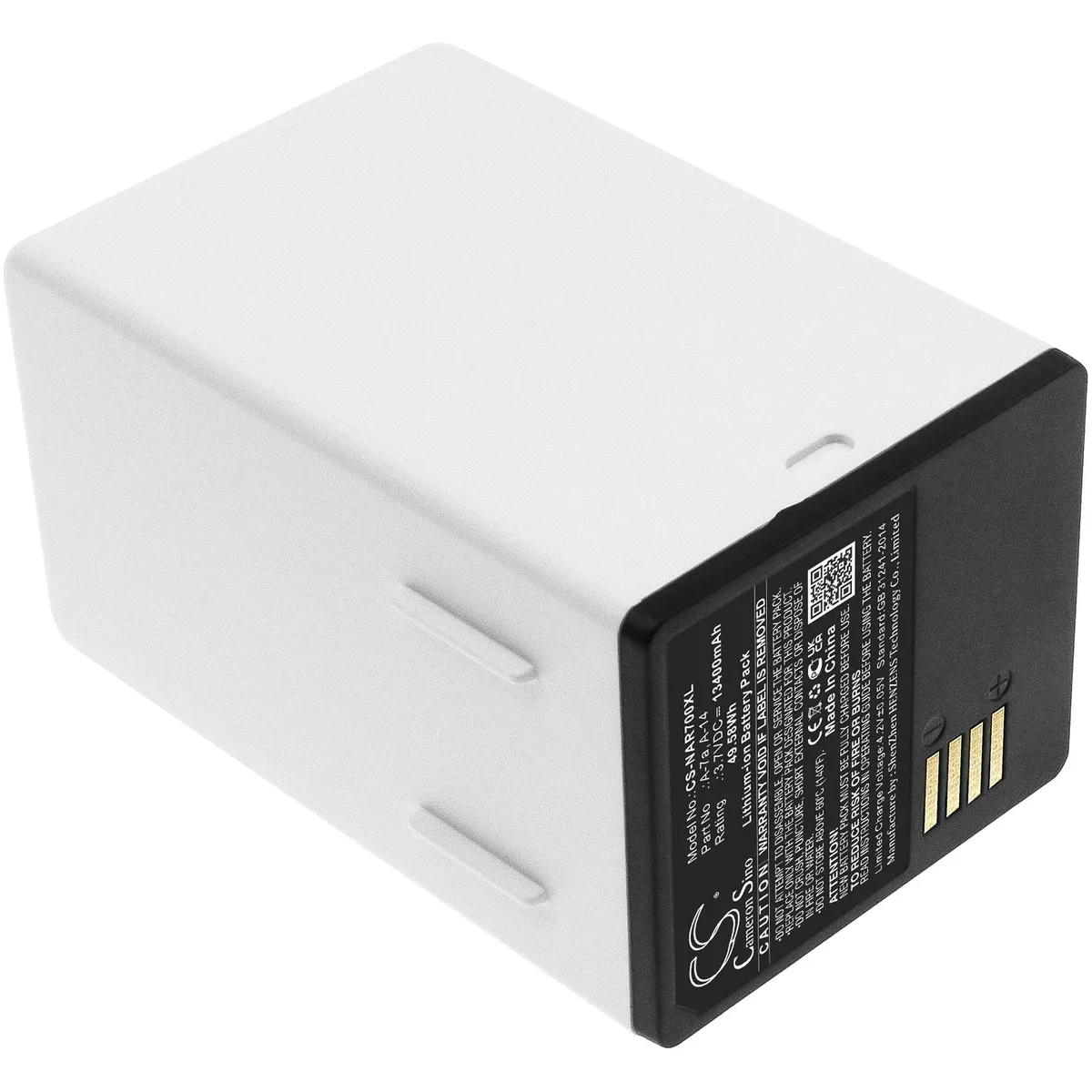Cameron &amp; Co Cameron &amp; Co DS-CS-NAR700XL camera battery 13.4 Ah white — product photo
