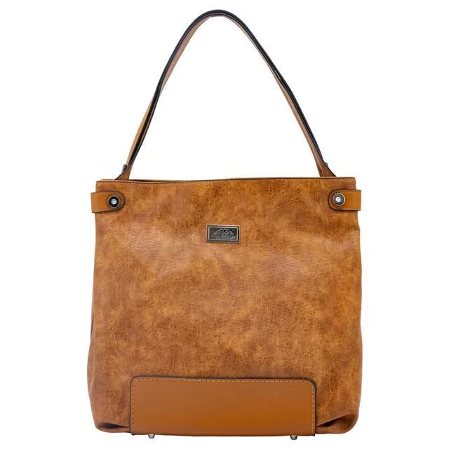 Cameleon Cameleon Lynx Shoulder Handbag Tan Vegan 14.5 x 11.5 x 14 in — product photo
