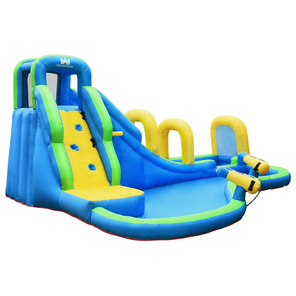 SlickBlue SlickBlue Inflatable Water Slide Bounce House Large Multi 188x144x95.5in 265lb capacity 735W blower required — product photo