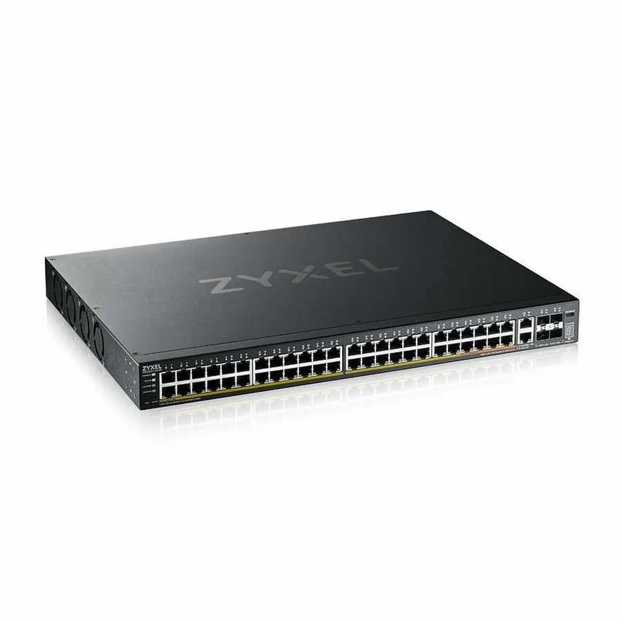 ZyXEL ZyXEL XGS222054HP 48-port L3 managed network switch, 40 PoE+ 2 PoE++ 4 SFP+ 2 10G RJ-45 600W — product photo