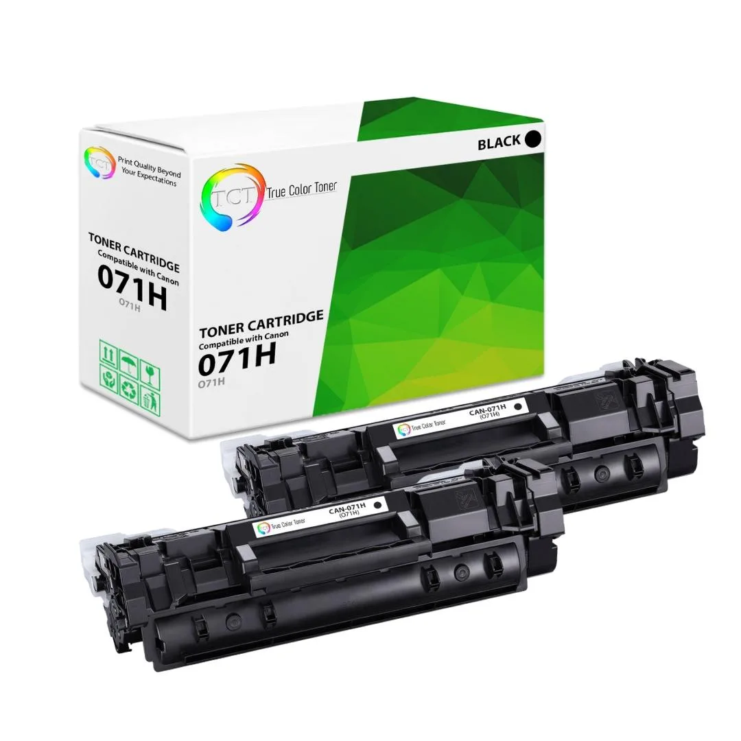 True Color Toner True Color Toner 071H Black Toner Cartridge 2 Pack 2500 Pages — product photo