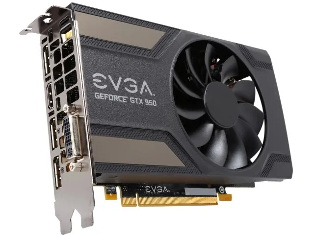 EVGA EVGA GeForce GTX 950 02G-P4-2951-KR 2GB graphics card — product photo